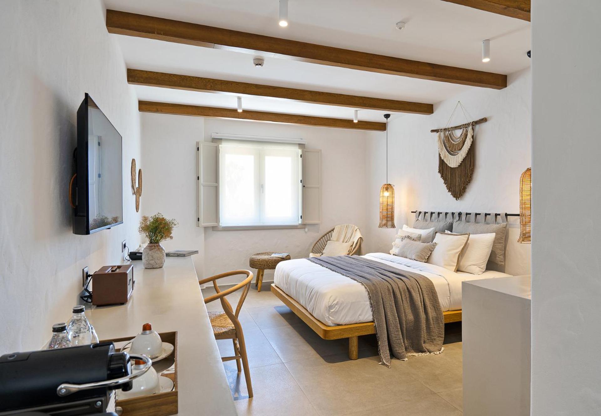 Deluxe Doppelzimmer mit seitlichem Meerblick
